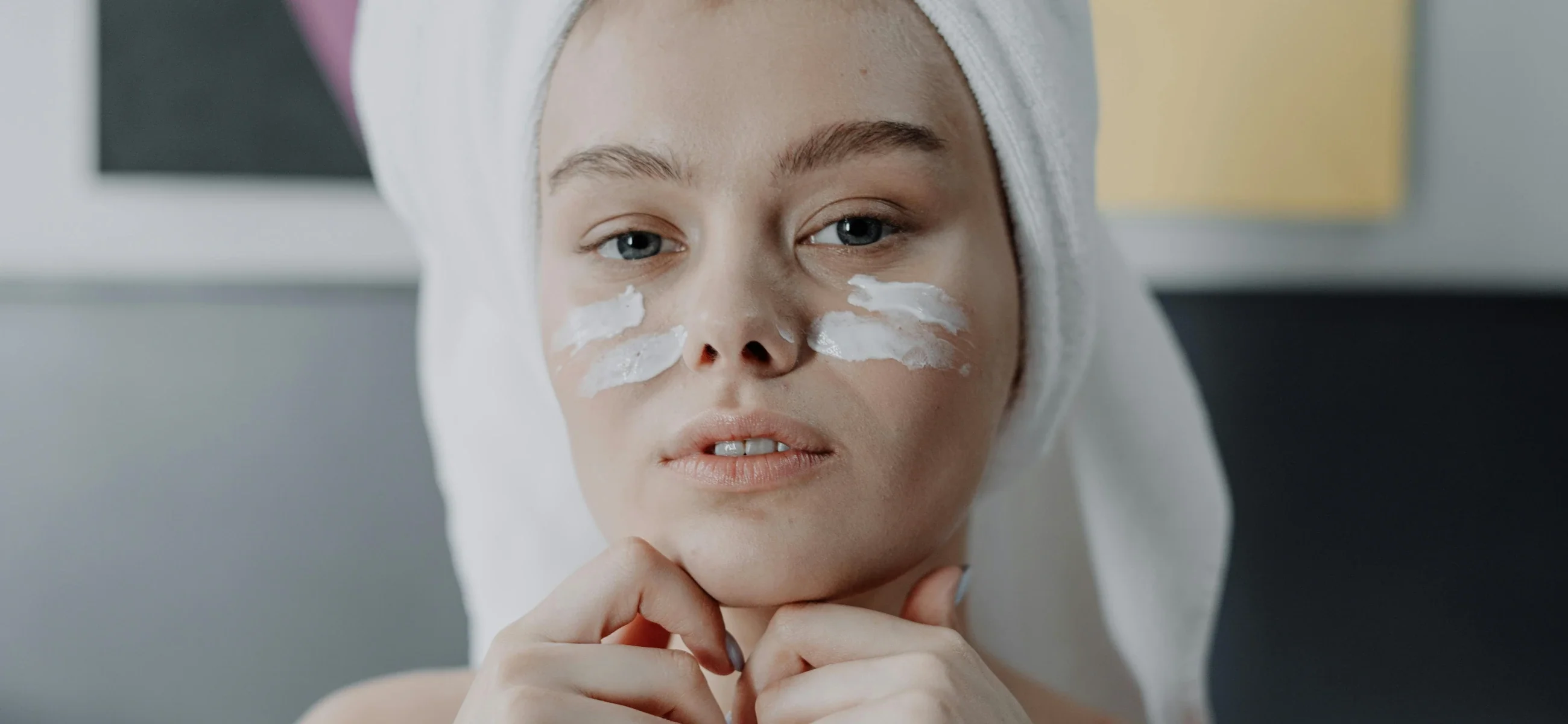 Drying hair gently and the hair towel wrap